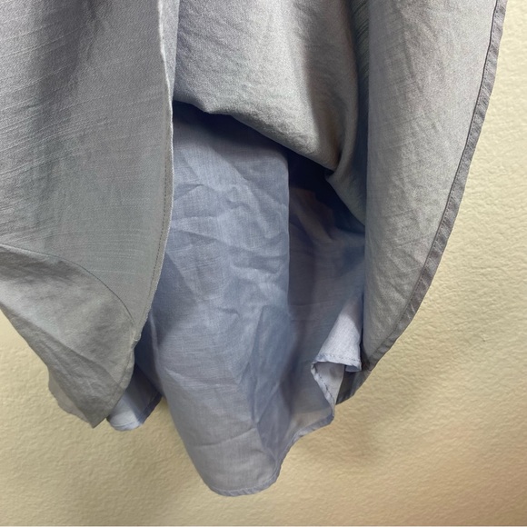 LuLu’s Medium Dress Elsie Dusty Blue‎ Pretty Puff Sleeve Lined - Picture 8 of 13